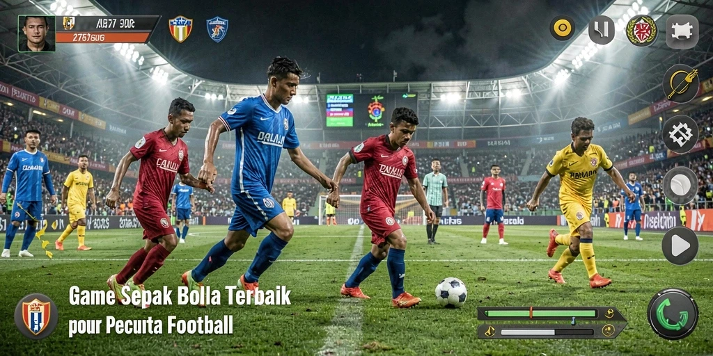Tampilan gameplay <strong>2757</strong> yang seru dan penuh aksi sepak bola.