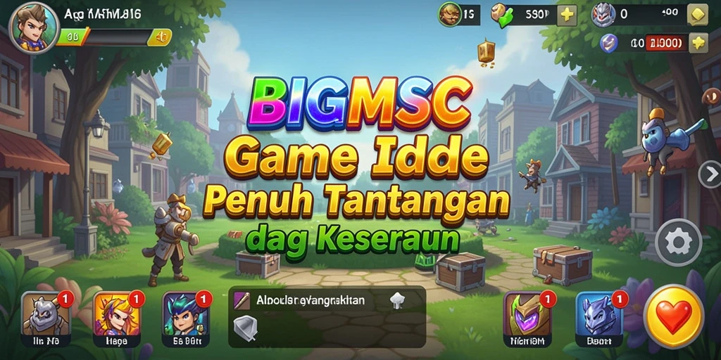 Tampilan gameplay Idle dari BIGMSG yang seru dan menarik.