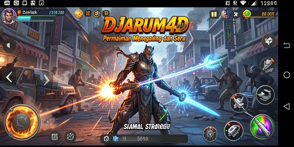Tampilan gameplay menarik dari DJARUM4D yang penuh strategi.