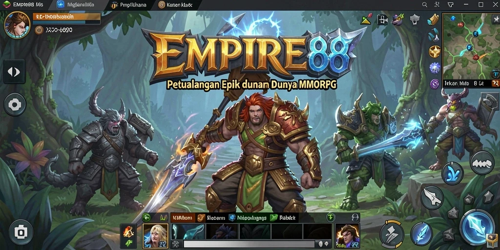 Tampilan gameplay seru di EMPIRE88 dengan aksi pertarungan yang mendebarkan.