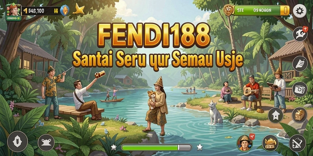 Tampilan permainan FENDI188 yang cerah dan mengasyikkan.