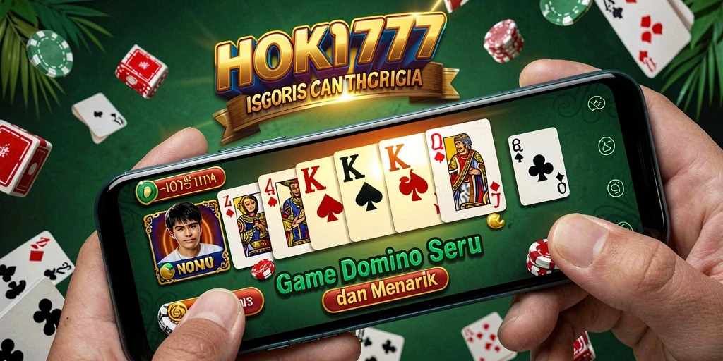 Tampilan gameplay HOKI777 yang seru dan mengasyikkan dalam permainan Domino.