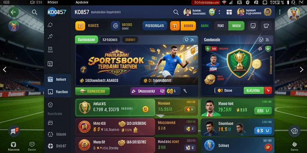 Tampilan menarik dari gameplay Sportsbook KO857 yang mengasyikkan.