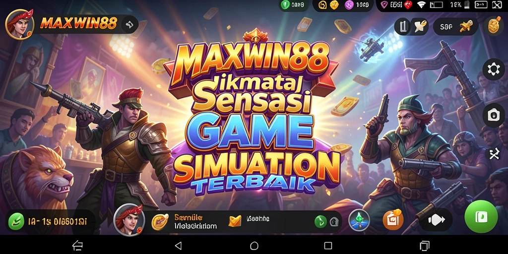 Tampilan gameplay menarik dari MAXWIN88 yang memperlihatkan keindahan dunia simulasi.