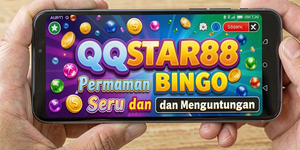 Tampilan gameplay Bingo yang menarik dan interaktif di QQSTAR88.