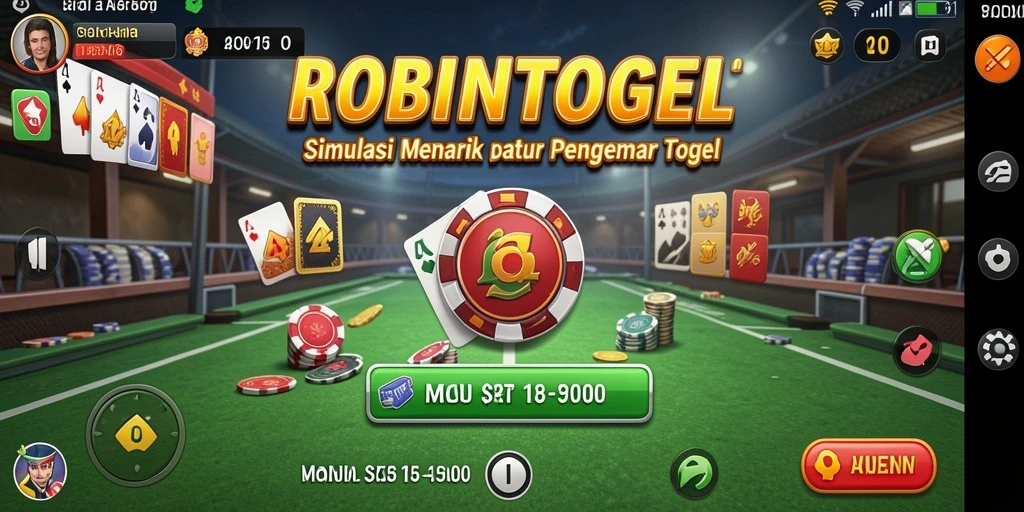 Tampilan gameplay menarik dari ROBINTOGEL.
