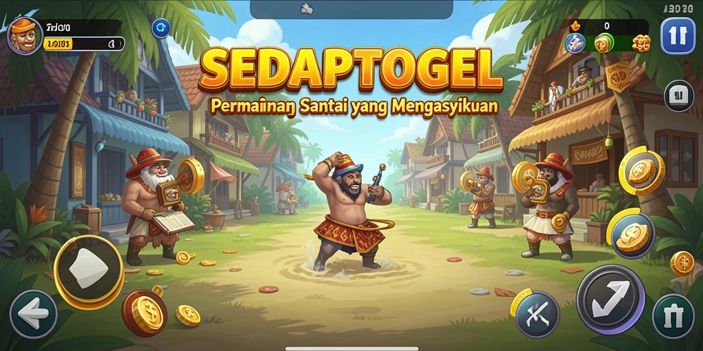 Tangkapan layar gameplay SEDAPTOGEL yang mengasyikkan dan penuh warna.