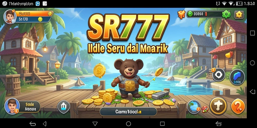 Tampilan gameplay SR777 yang menarik dan penuh warna.