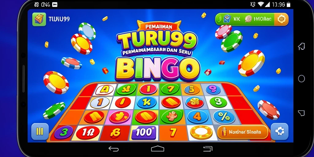 Tampilan gameplay Bingo yang menarik di TURU99.
