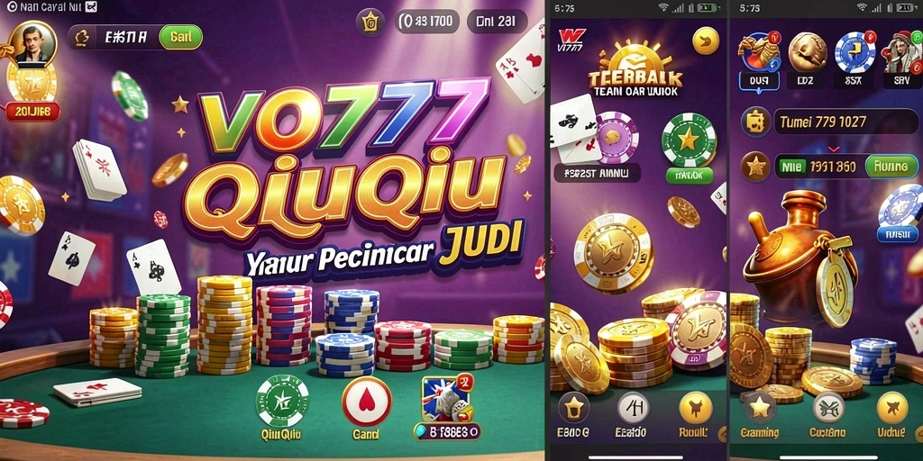Gameplay seru QiuQiu di VO777 yang mengasyikkan.